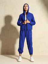 Shop-Utility Cargo Jacket Cobalt Blue