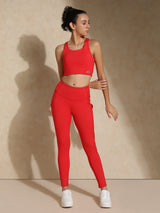 Shop-High Impact Action Bra With Clasp Red