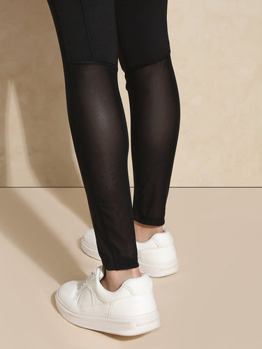 Shop-Silvertraq Performance Mesh Leggings Black