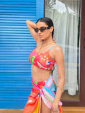 Pina Colada Modest Bikini Set