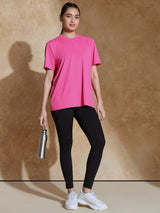 Shop-Boyfriend TraqDry Tee Pink Fuchsia