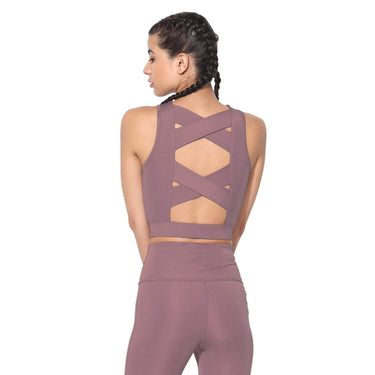 Padded Cross Back Crop Top Nirvana-Padded Crop Top-Silvertraq-Silvertraq