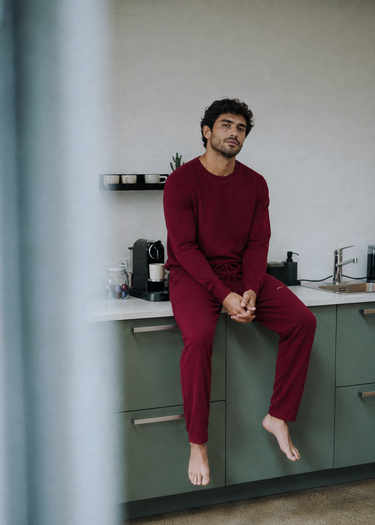 Pants Loungewear - Merlot