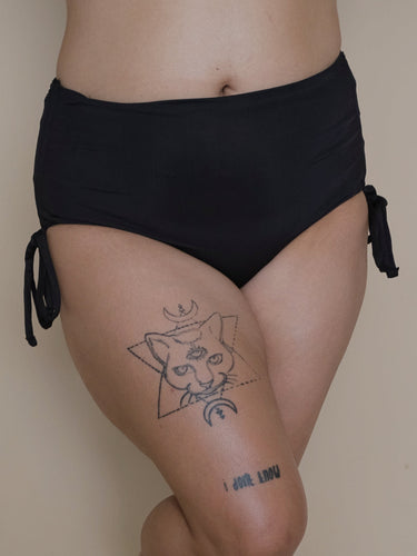 Cyan Frill Butterfly Cheeky Set (2 Pcs)