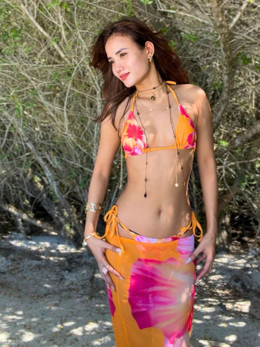 Mimosa Triangle Bikini & Maxi Skirt Set