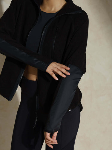 Shop-Fleece Traq Jacket Black