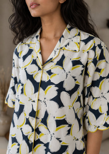 Noirelle - Cotton Poplin Night Suit
