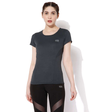Contour Training Tee Dark Grey-Short Sleeve Tee-Silvertraq-Silvertraq