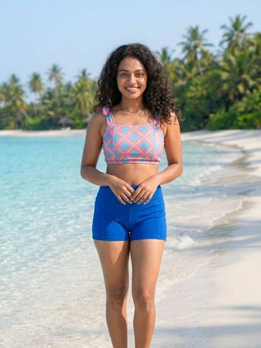 Sugar Royal Knot Shorts Set (2 Pcs)