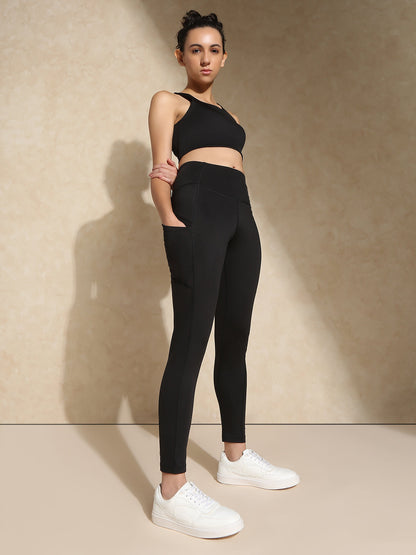 Luna Sculpt Leggings Black