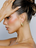 Gold Teardrop Earrings