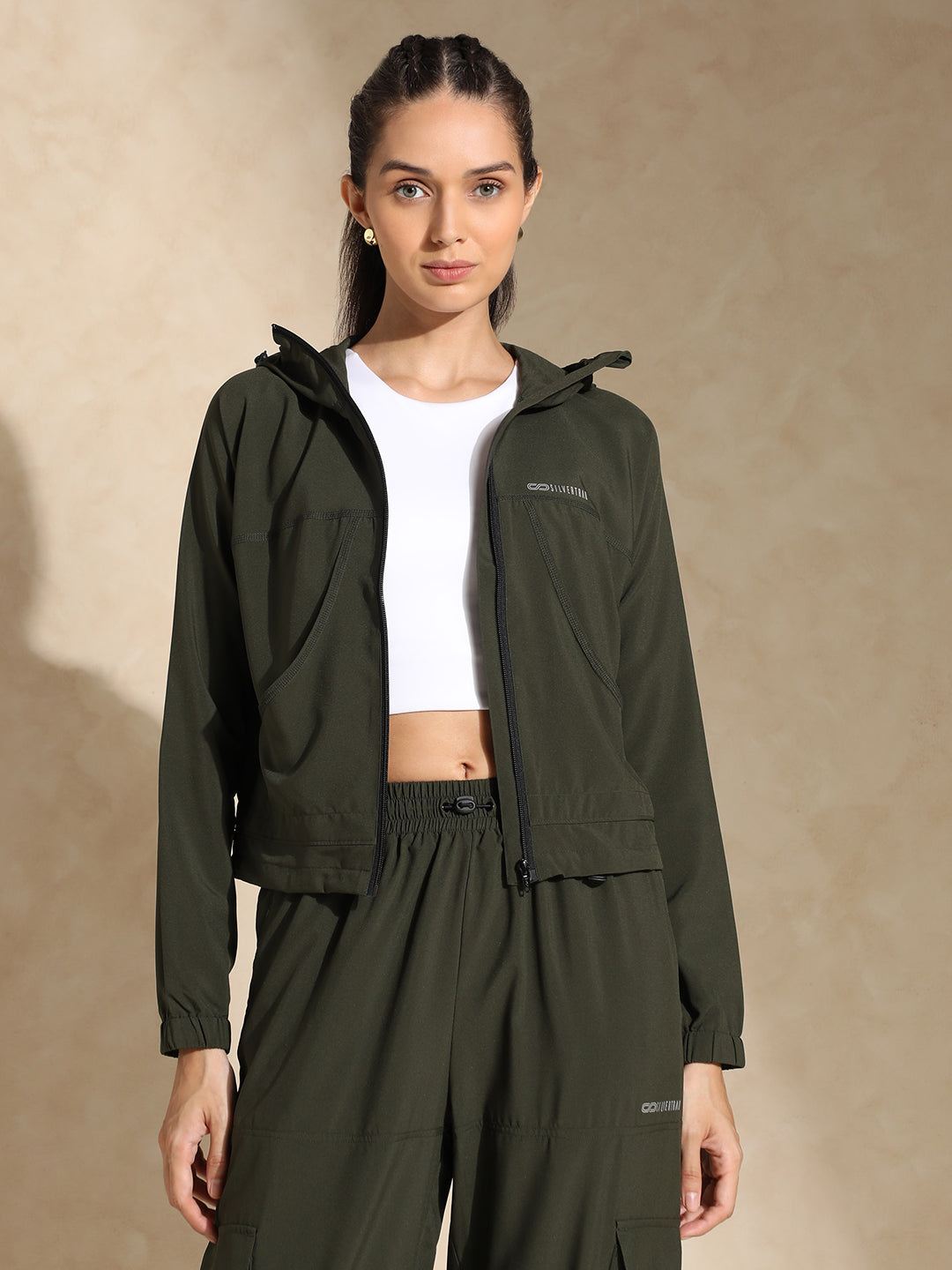 Utility Cargo Jacket Olive