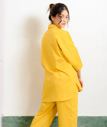 Bold Bloom – Embroidered Co-ord Set