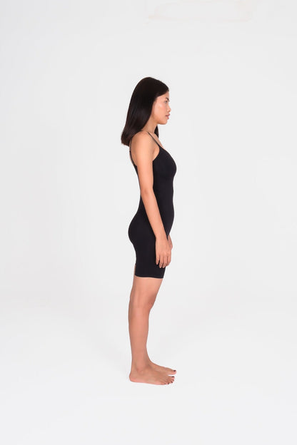 Butt Lifting Mid Thigh Bodysuit