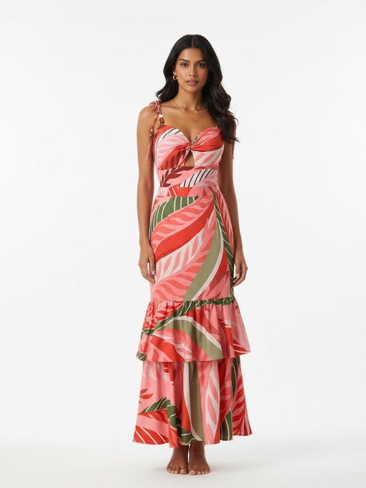 Paradise Ruffle Swimsuit & Skirt