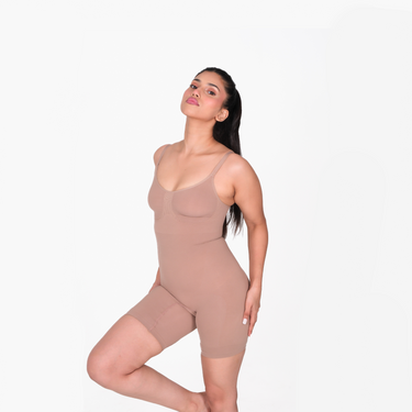 Butt Lifting Mid Thigh Bodysuit