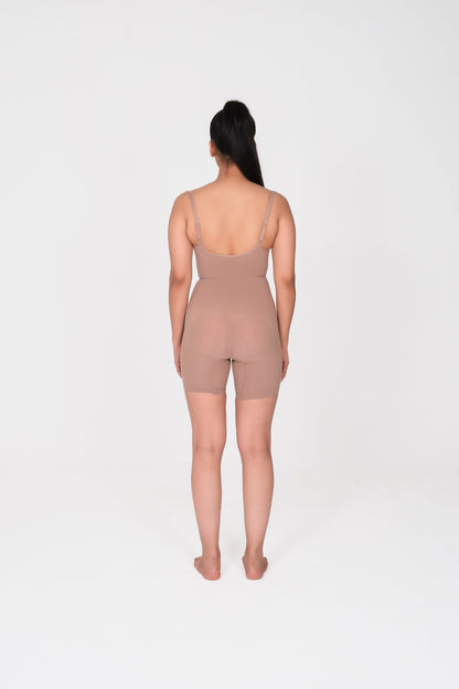 Butt Lifting Mid Thigh Bodysuit