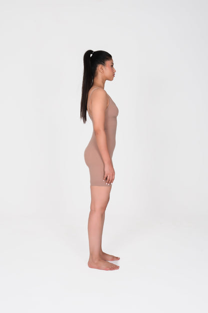 Butt Lifting Mid Thigh Bodysuit