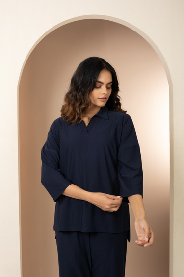 Midnight Ease –  Hosiery Night Suit