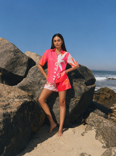 Sunset - Cotton Beach Dress