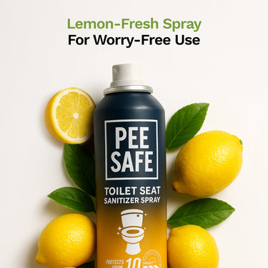 Pee Safe Toilet Seat Sanitizer Spray (Citrus) - 75 ML - BULK BUY