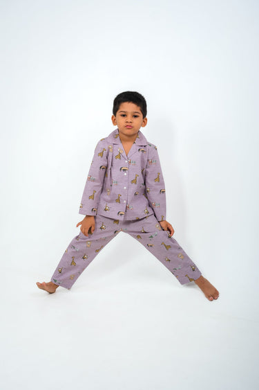 Jungle Jamboree – Unisex Cotton Night Suit