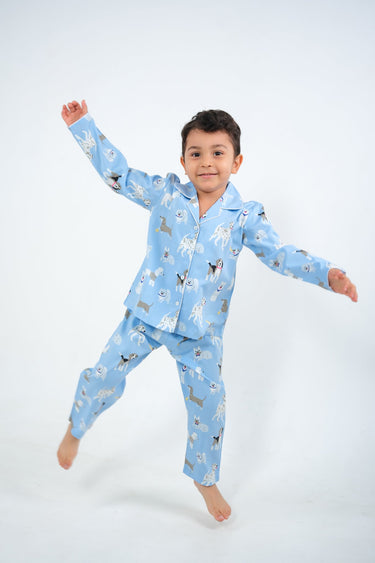 Pawfect Pals – Unisex Cotton Night Suit