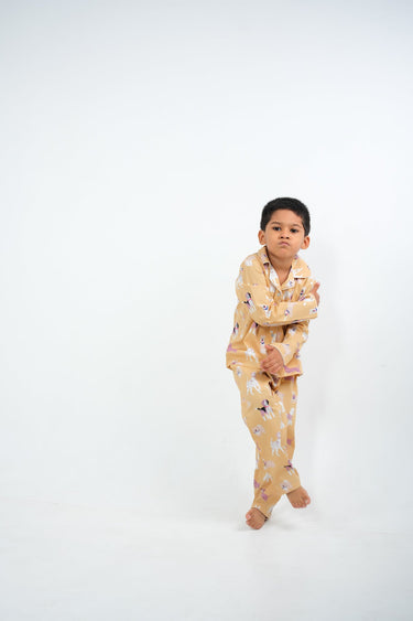 Pawfect Pals – Unisex Cotton Night Suit