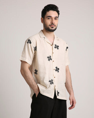 Petal Stitch Shirt For Men