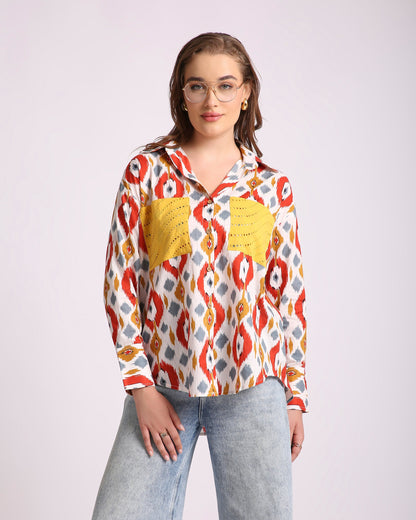Sunset Ikat