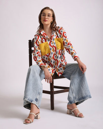 Sunset Ikat