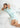 Mint Breeze-Shorts Set with Embroidered Pockets