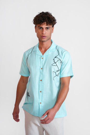 Fish & Crab Shirt For Men