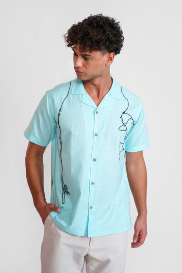 Fish & Crab Shirt For Men