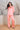 Peach Satin Classic Collar Night Suit