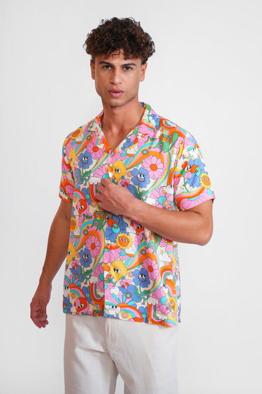 Cosmic Swirl Shirt For Men