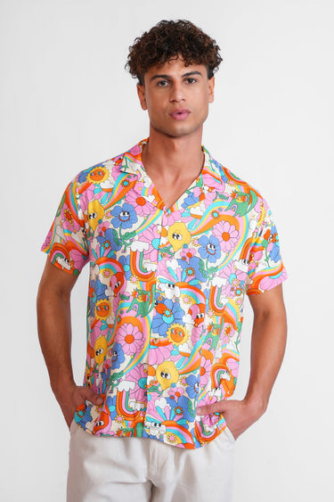 Cosmic Swirl Shirt For Men