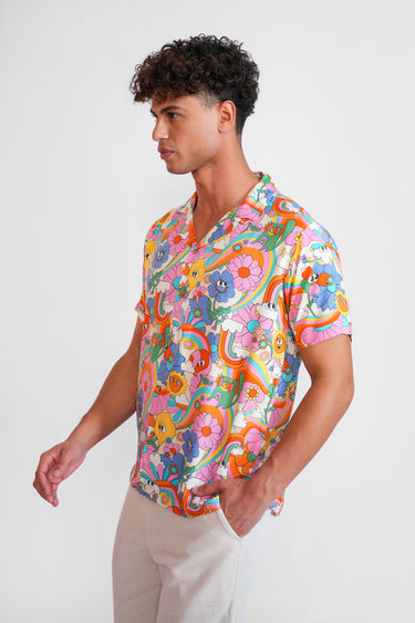 Cosmic Swirl Shirt For Men