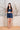 Blue Satin Night Suit With Short