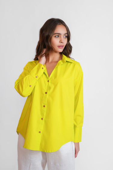 Neon Blaze Ov Shirt For Women