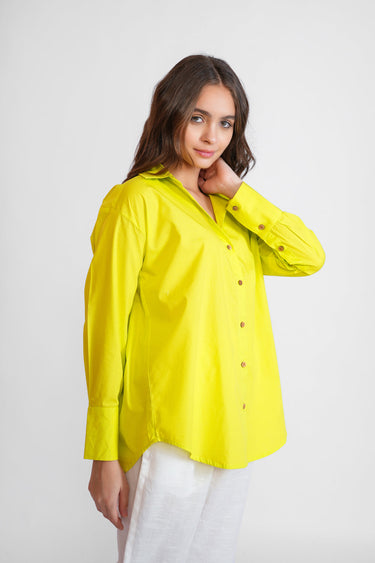 Neon Blaze Ov Shirt For Women