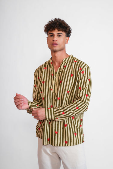 Ace Of Hearts Shirt For Men