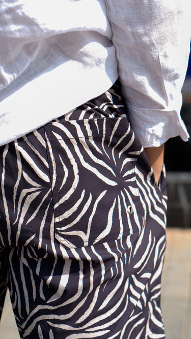 Men's Swim Shorts - Midnight Marble