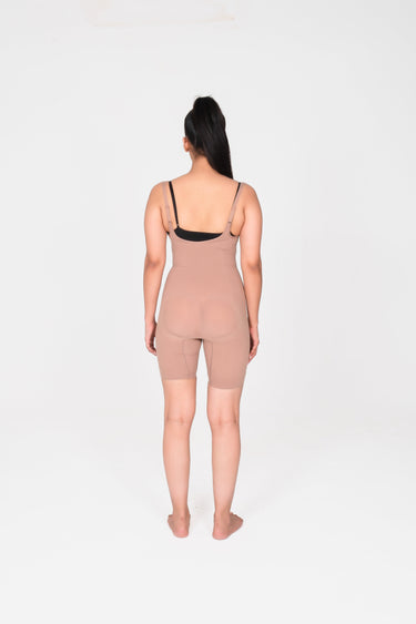 Open Bust Mid Thigh Bodysuit - Reframe