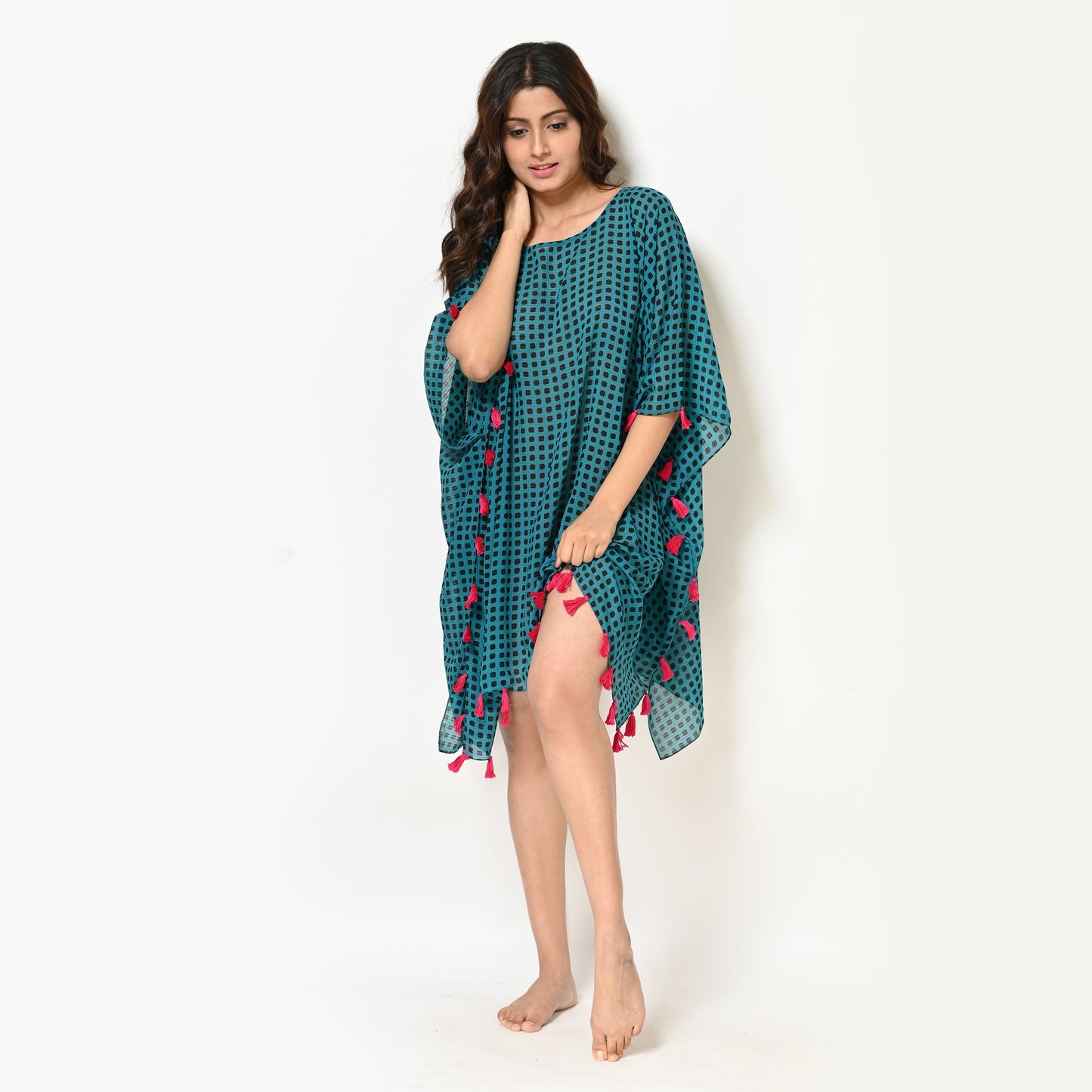 Georgette Kaftan Beachwear