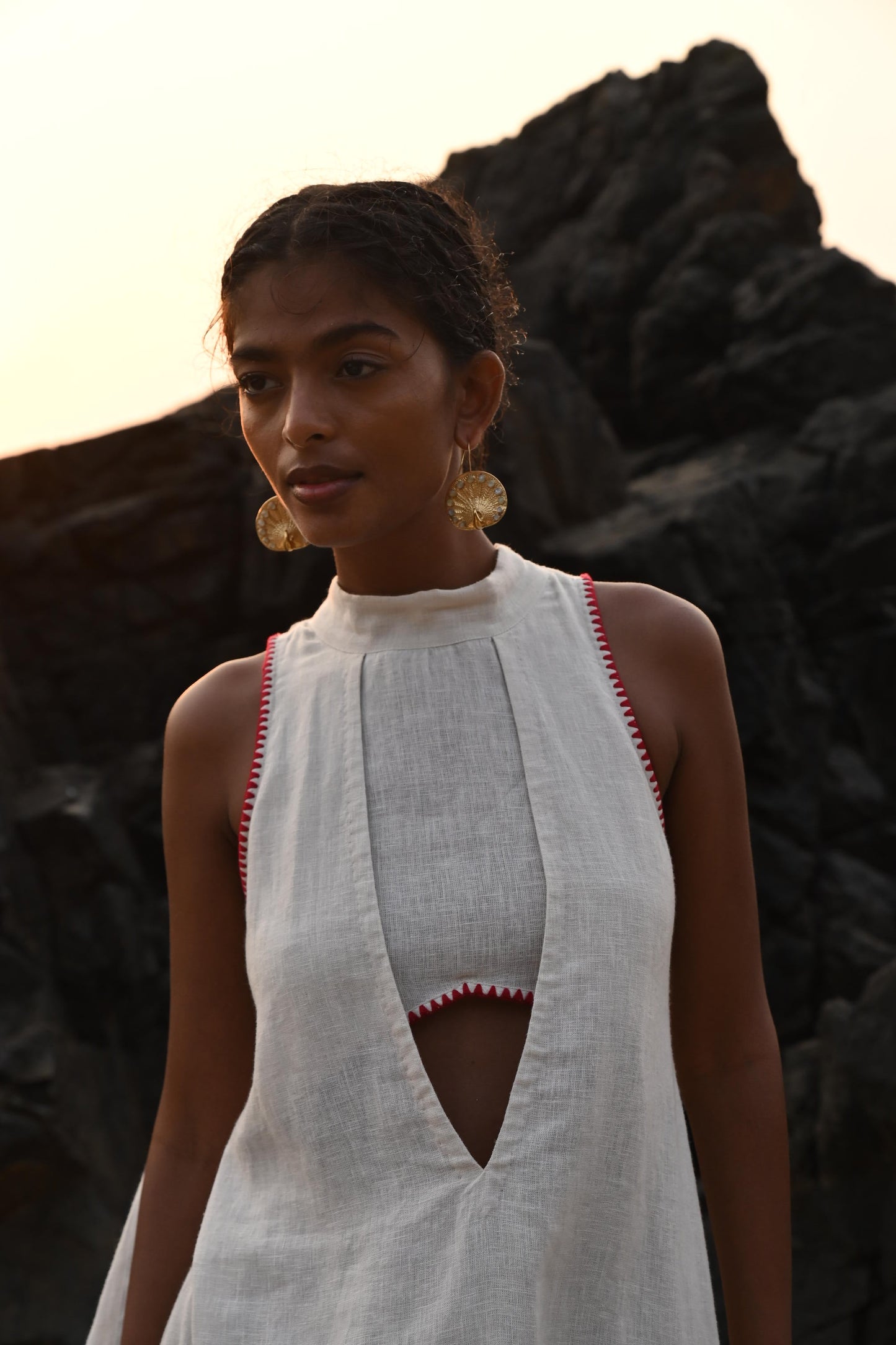 Ava Backless Top
