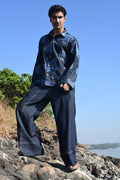 Denim Linen Pants