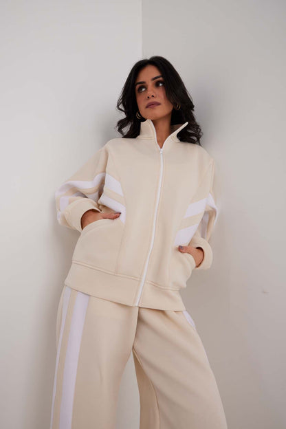Whiteout Zip-through 3 Piece Tracksuit