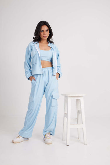 Snowflake Zip-Through Cargo 3 Piece Set