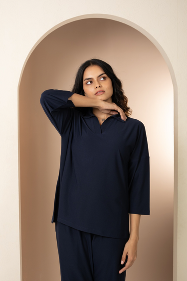 Midnight Ease –  Hosiery Night Suit